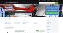 Desktop Screenshot of plumbermarket.co.uk